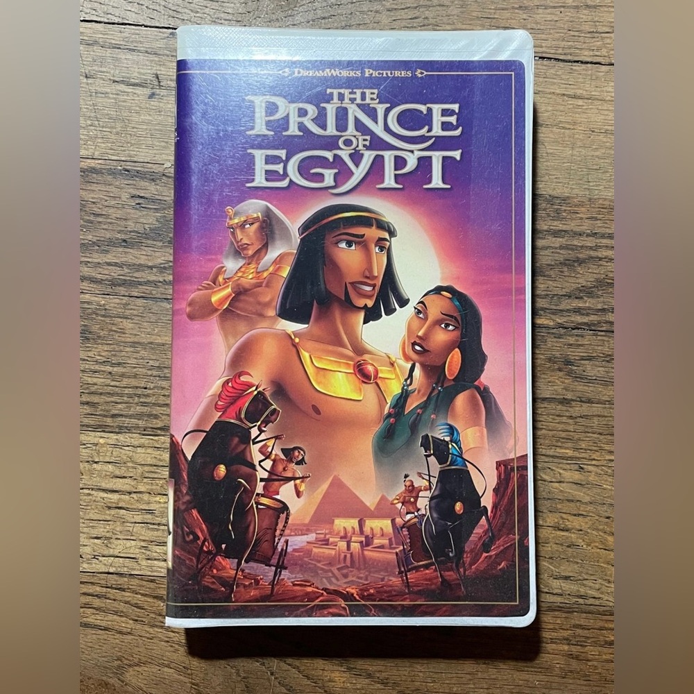 Vintage Dreamworks The Prince of Egypt VHS